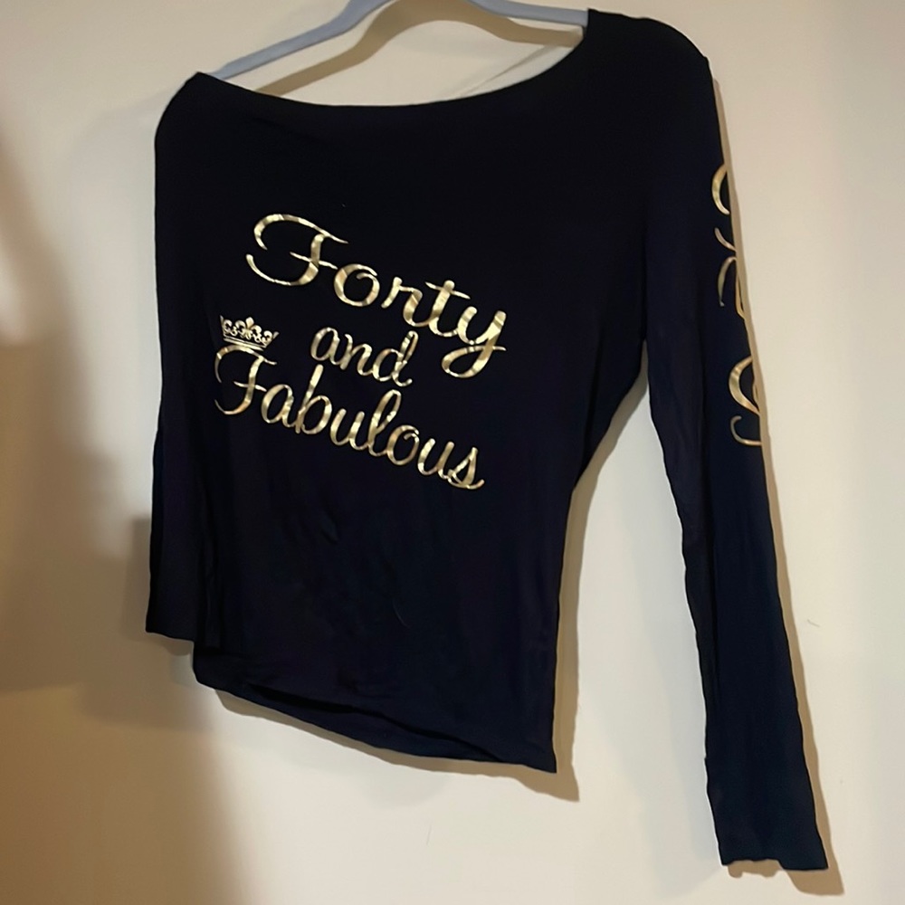 40 and fabolous blouse
